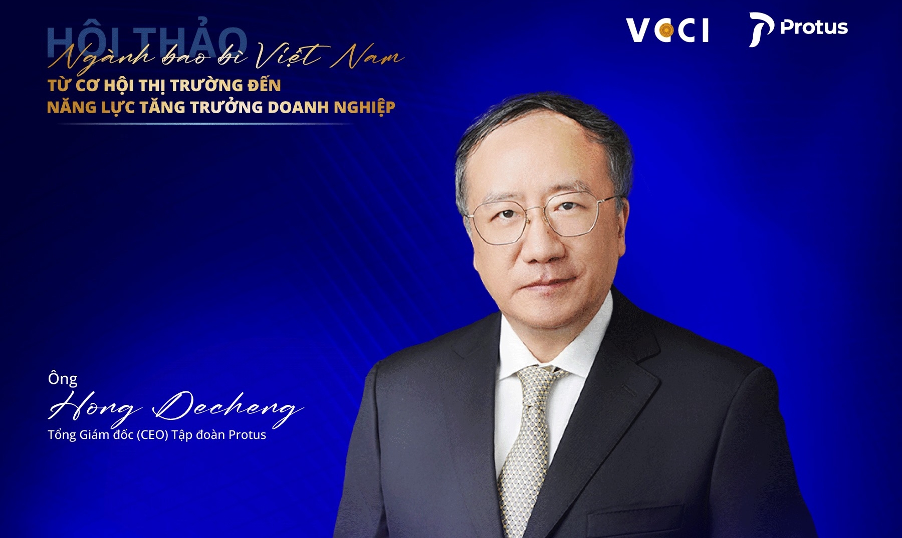 Giới thiệu diễn giả – Ông Hong Decheng